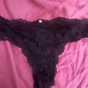 Victoria's Secret Brown Lace Panty